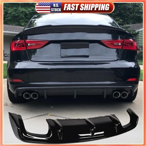 Glossy black rear - glossy, bumper