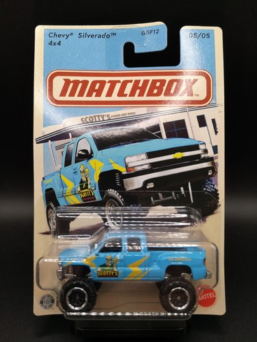 Matchbox chevy silverado 4x4 - matchbox,