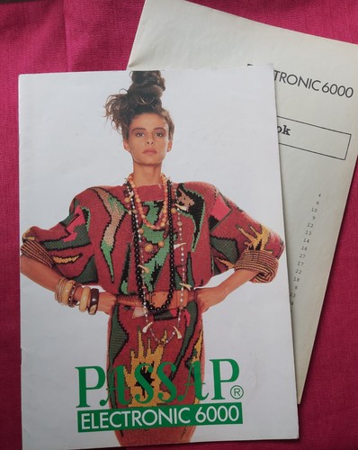 Passap pfaff model booklet - passap/pfaff,