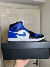 Jordan 1 Mid Hyper Royal 2021