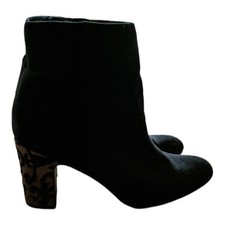 TU Sainsburys Black Suede