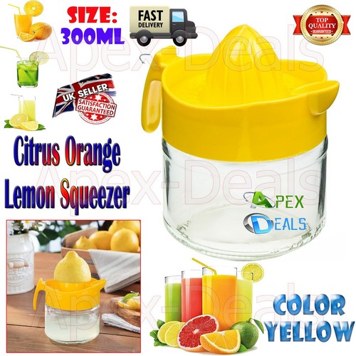 Glass fruit juicer lemon - juicer, lime
