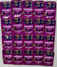 Duerr's Blackcurrant Jam Individual Portions 20 G , Pack Of 20