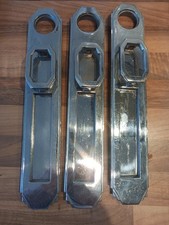 Vintage Chrome Letter Box X3