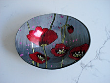 Decorative Poppy Bowl Designed