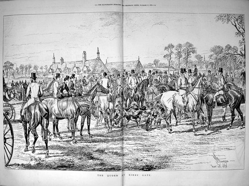 Old quorn kirby gate horses - quorn,
