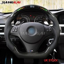 Real Carbon Fiber LED Steering