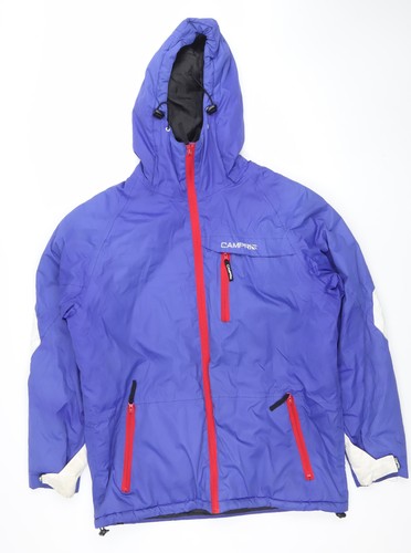 Campri men blue - hooded, ski