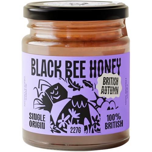 Black bee honey - honey, british