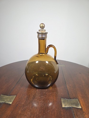 Antique victorian amber glass - victorian,