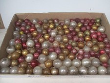 150 Very Old Large Glass Beads to Restring for Christmas Garlands