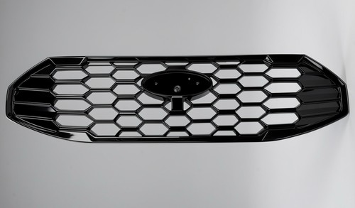 Front grille black bumper - grille,