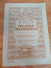 Journal Of PHILATELIC HISTORY SOCIETY 1990 PAPERBACK