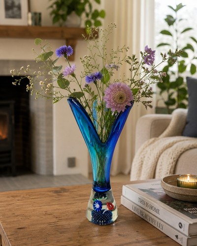 Vintage murano art glass - art, vase