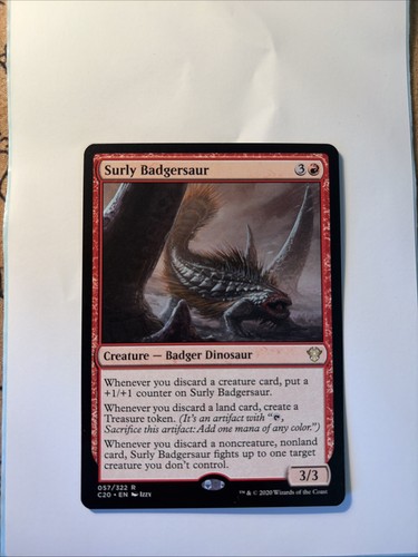 Surly badgersaur ikoria - badgersaur, lair
