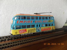 Blackpool  Tram,  Motorised 4WD chassis.  Empire Pools livery. Japanese motor.