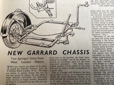 Garrard sidecar new chassis - sidecar,