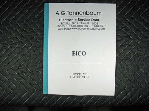 Eico model 710 grid dip - grid,