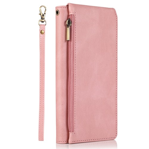 Zipper pocket flip - pocket, leather