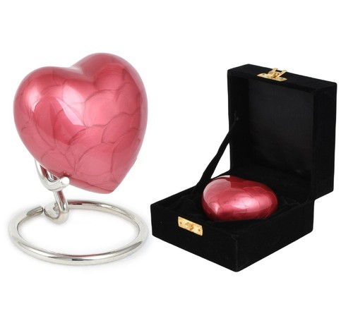 Heart keepsake cremation - heart, ashes