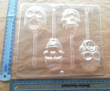Scary faces chocolate
