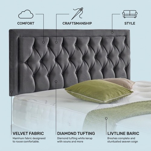 Royal chesterfield headboard - chesterfield,
