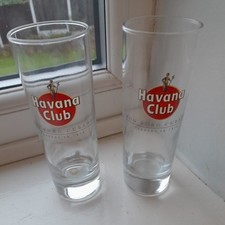 HAVANA CLUB tall tumbler x 2