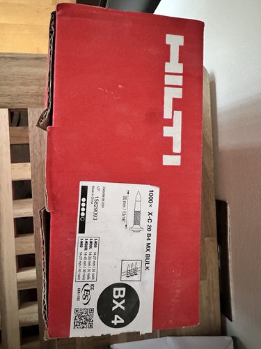 Hilti bx3 20mm nails 20 - x-c, b3
