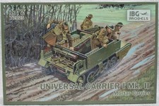1/72 WW2 British UNIVERSAL CARRIER Mortar Carrier 72025 IBG Models 30930