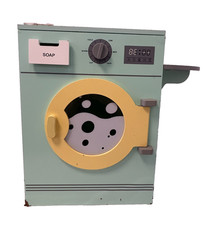 Wooden Toy Play Washing Machine +Attached Ironing Board and Iron | B121 G276