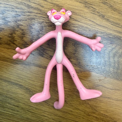 Vintage bendable posable - posable, pink