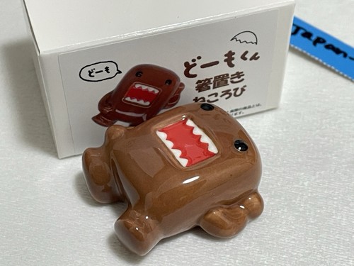 Domo kun ceramic chopstick - domo-kun,