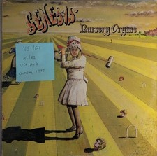 Genesis Nursery Cryme Vinyl Record VG+/G+ CAS 1052 1972