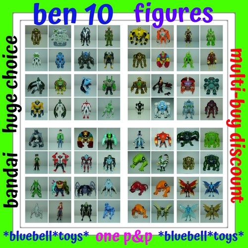 Ben action figures 10 - 4", (