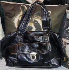Liz Claiborne black leather