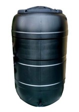 210 Litre Water Butt Black
