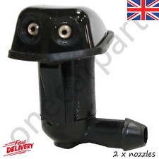 Pair Windscreen Washer Nozzle