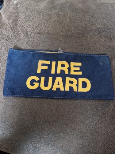 Ww2 fire guard arm band - fire,