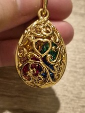 Vintage Joan Rivers Gold Caged