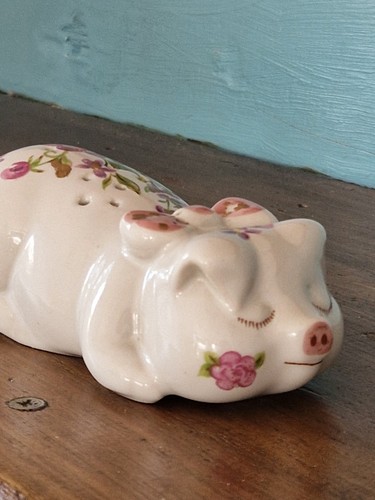 Ceramic pig novelty - ,