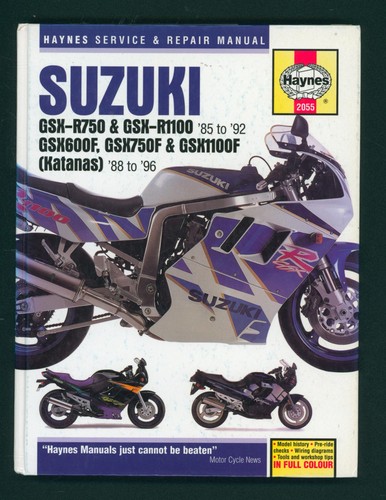 Suzuki gsxr 750 1100 haynes - 750,