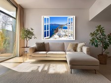 Santorini Greece Canvas