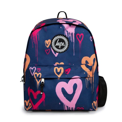 Hype navy heart - hype, backpack
