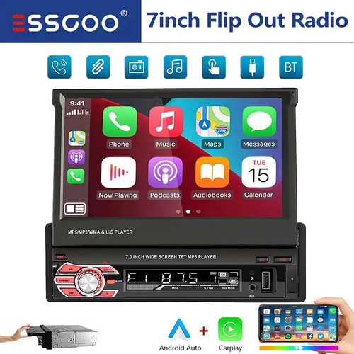 Single din apple carplay - din, 7"