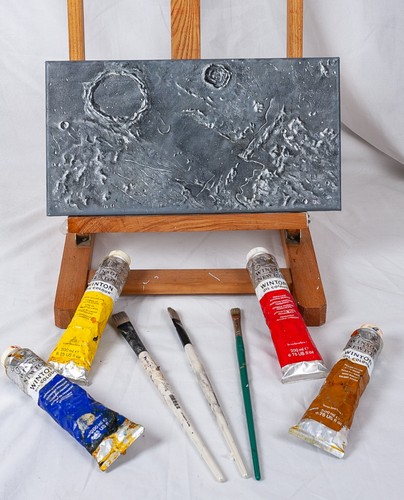 Original new archimedes crater - original,
