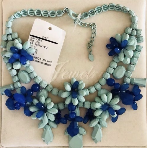 Zara turquoise blue and cobalt - zara,