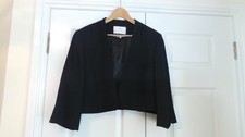 JACQUES VERT LADIES  BOLERO JACKET SIZE - 24 BLACK
