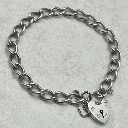Vintage sterling silver curb