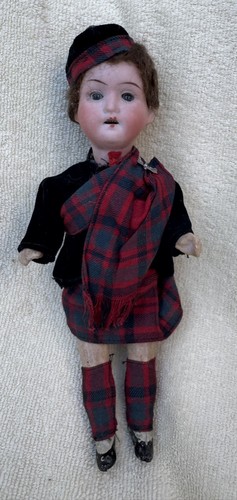 Antique bisque head doll - antique,