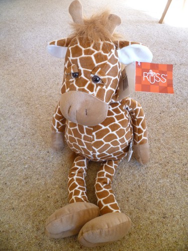 Russ berrie giraffe - russ, beanie